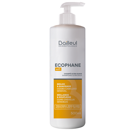 Sampon pentru par fragil, Ecophane, 500 ml, Biorga