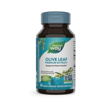 Olive Leaf 20% Nature's Way, 60 capsule vegetale, Secom