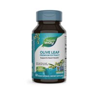 Olive Leaf 20% Nature's Way, 60 capsule vegetale, Secom