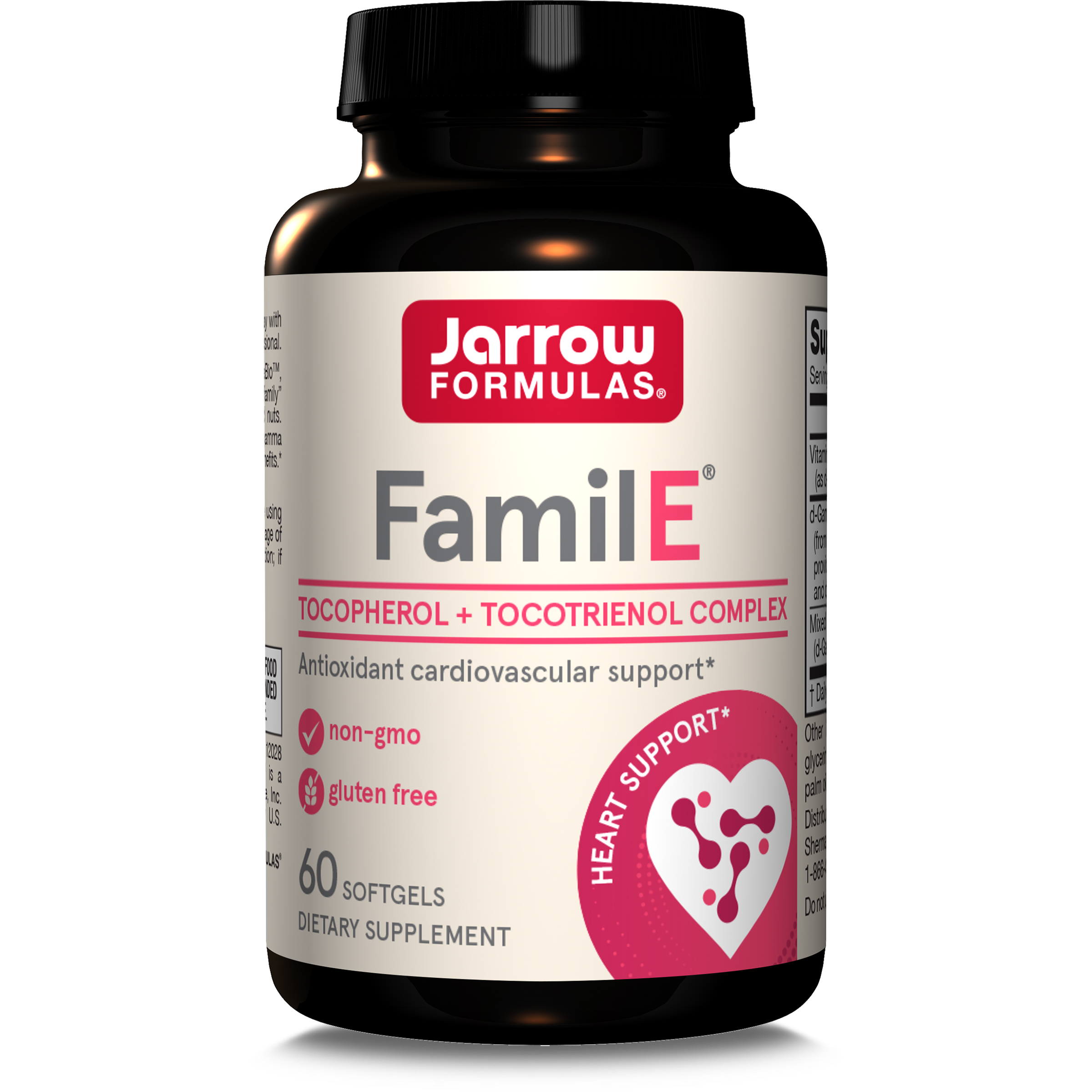 Famil E, 60 capsule moi, Jarrow Formulas Secom