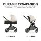 Carucior 2 in 1 Move so simply, Beige Neon, Hauck 517696