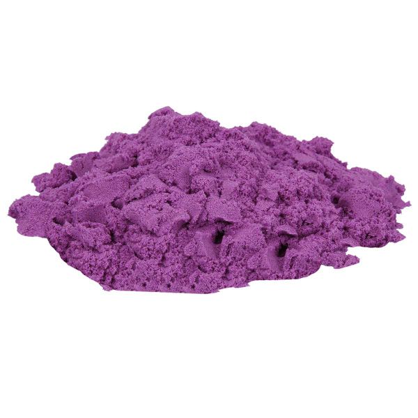 Nisip kinetic pentru modelaj Fun Sand, 1000 g, Mov, Crafy