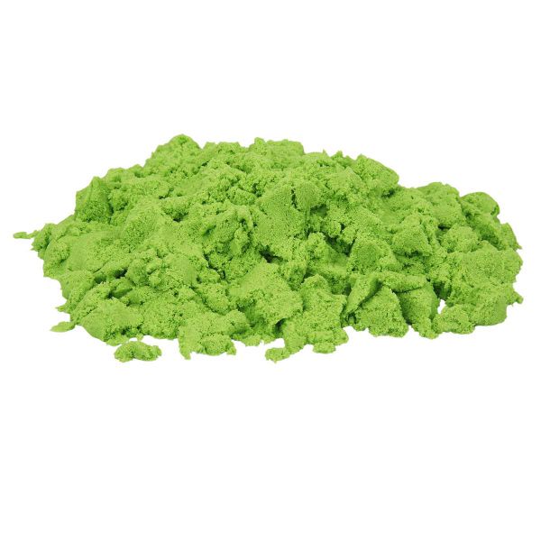 Nisip kinetic pentru modelaj Fun Sand, 1000 g, Verde, Crafy