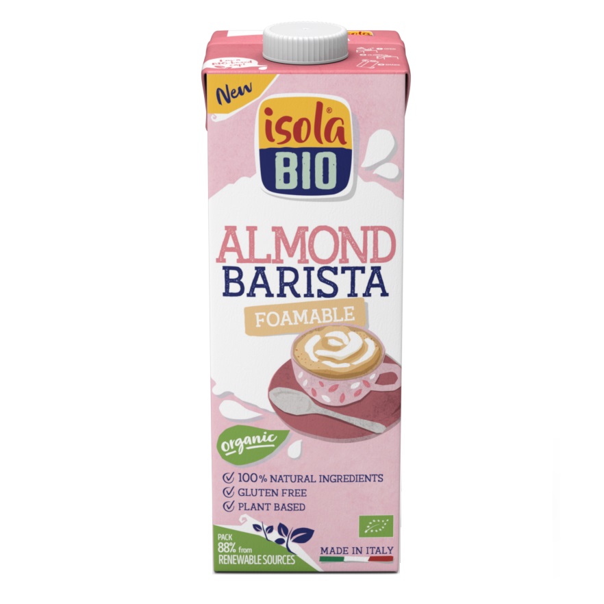 Bautura bio din Migdale Barista, 1 L, Isola Bio