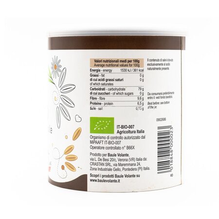 Băutură solubila din orz bio (Cafea din orz), 120 g, Baule Volante 517964