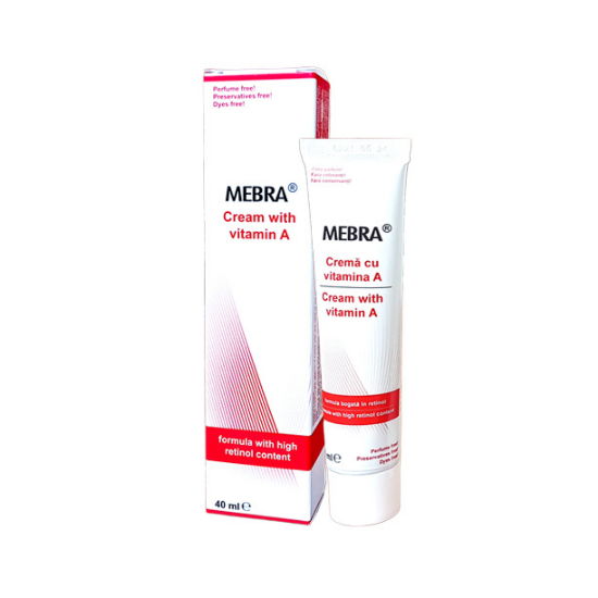 Crema cu vitamina A, 40 ml, Mebra