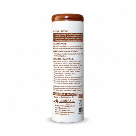 Pudra cu propolis, 75 g, Mebra 824825