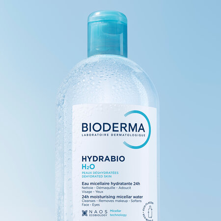 Apa micelara hidratanta dermatologica pentru fata si ochi Hydrabio H2O, 500 ml, Bioderma 822596