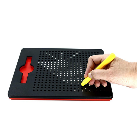 Tablita pentru desen cu magneti, + 3 ani, 380 piese, Bufnitel 700496