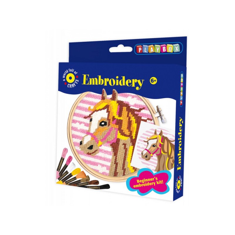 Set broderie calut, +6 ani, Playbox