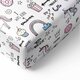 Cearceaf cu elastic, 120x60x15, Curcubeu, Tuxi Brands 687763