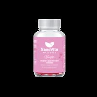 Jeleuri cu multivitamine pentru femei Wellness Beauty, 60 bucati, SanoVita