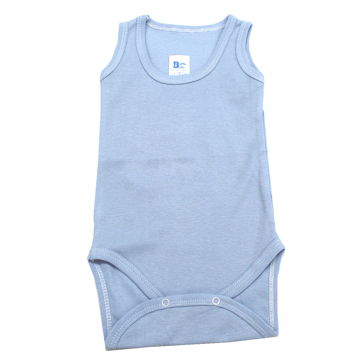 Maiou Body Rib, 18-24 luni, Bleu, Baltic Bebe