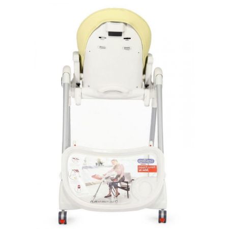 Scaun de masa 2 in 1 Prima Pappa Zero Follow Me, Paloma, Peg Perego 518329