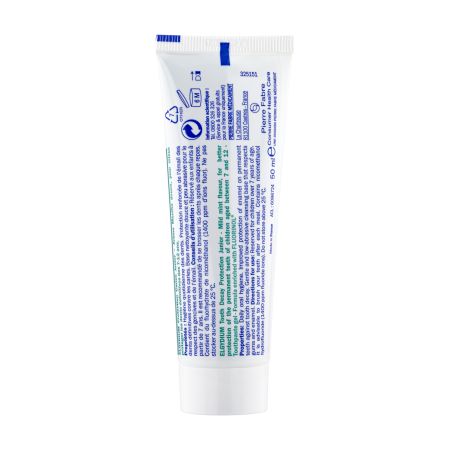 Pasta de dinti pentru copii, 7-12 ani, 50 ml, Mild Mint, Elgydium 606787