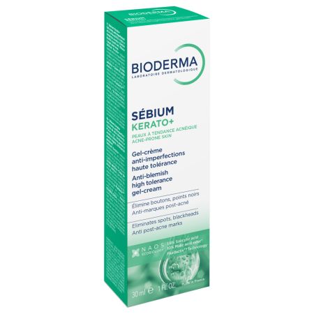 Gel crema anti-imperfectiuni Sebium Kerato+, 30 ml, Bioderma 773821