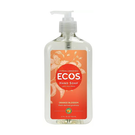 Sapun pentru maini Ecos cu flori de portocala