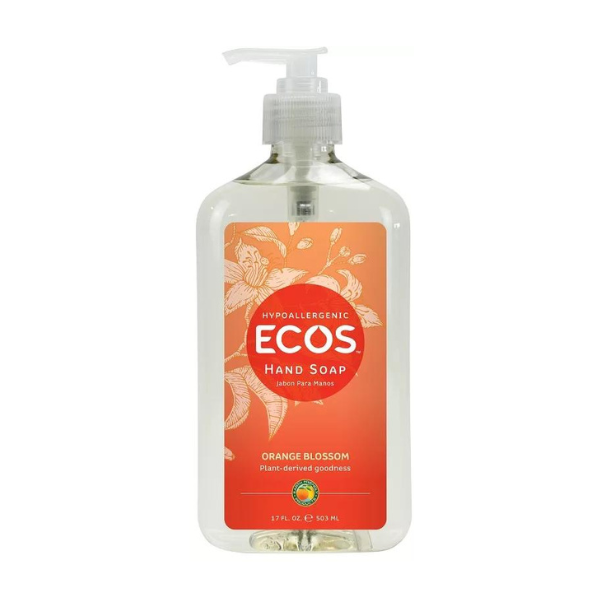 Sapun pentru maini Ecos cu flori de portocala, 503 ml, Earth Friendly