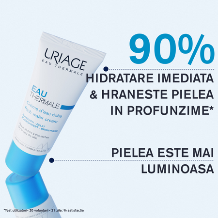 Crema hidratanta Rich Water, 40 ml, Uriage 645653