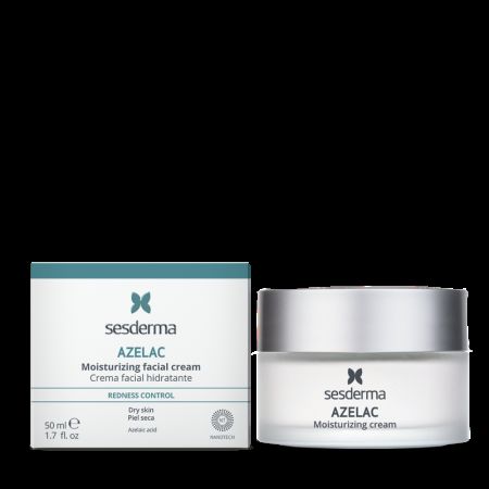 Crema hidratanta si calmanta pentru piele sensibila predispusa la rozacee Azelac, 50 ml, Sesderma