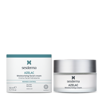 Crema hidratanta si calmanta pentru piele sensibila predispusa la rozacee Azelac, 50 ml, Sesderma