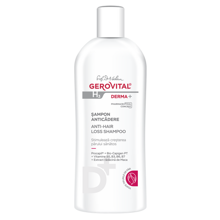 Sampon anticadere Gerovital H3 Derma+, 200 ml, Gerovital 569869