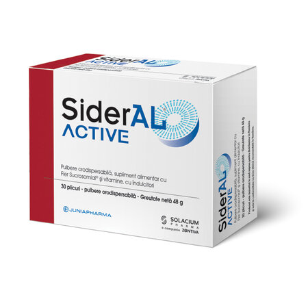 Sideral Active, 30 plicuri, Solacium Pharma 644667