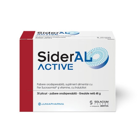 Sideral Active, 30 plicuri, Solacium Pharma