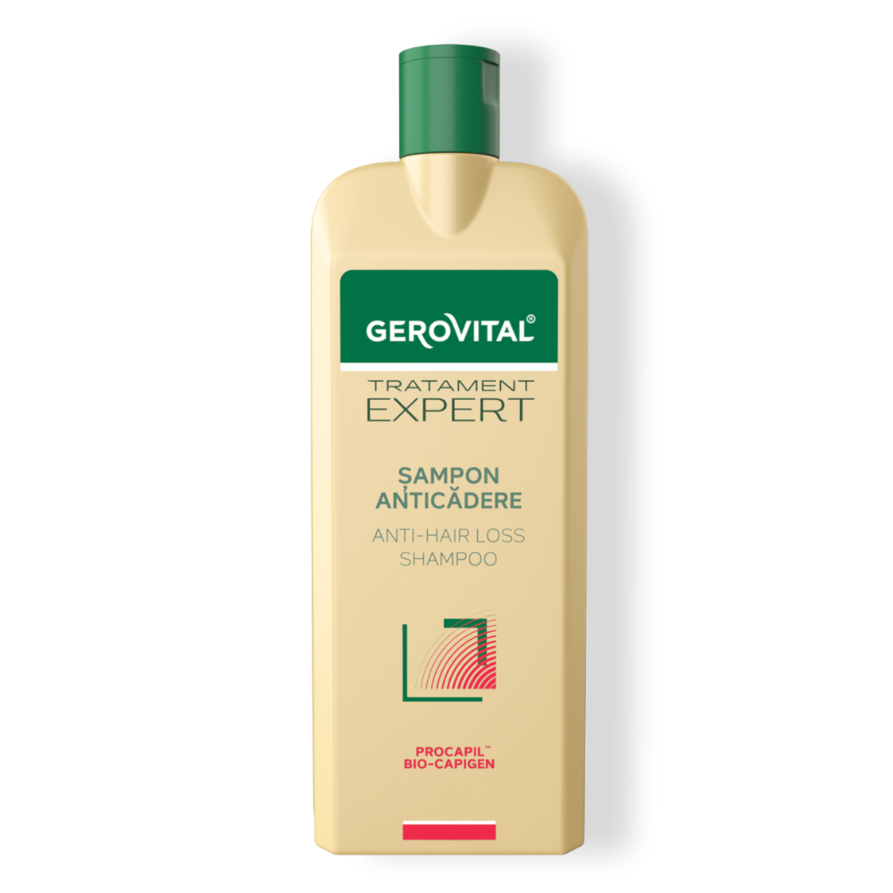 Sampon anticadere cu Procapil si Bio-Capigen TratamentExpert, 400 ml, Gerovital