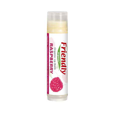 Balsam de buze, Zmeura, 4.25 g, Friendly Organic
