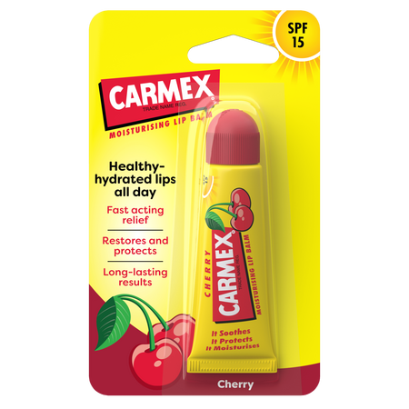 Balsam reparator pentru buze uscate si crapate cu aroma de cirese, 10 g, Carmex