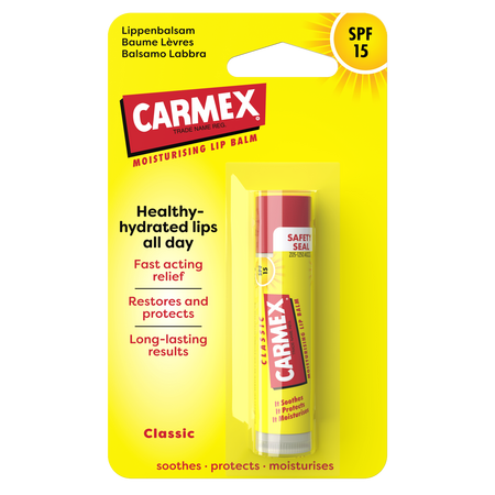 Balsam reparator buze uscate si crapate cu SPF 15, 4.25 g, Carmex