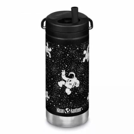 Termos cu capac si pai TKWide, 355 ml, Astronauts