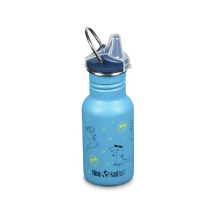 Recipient din otel inoxidabil cu capac Sippy Narrow, 355 ml, Gators