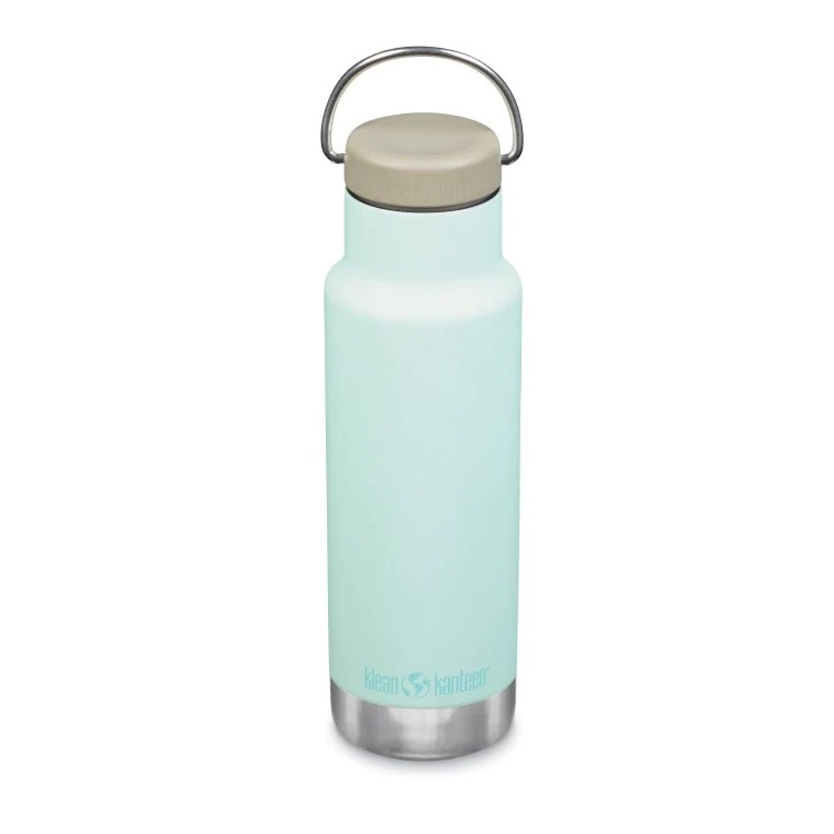 Termos ingust cu capac Loop Narrow Classic, 355 ml, Blue Tint, Klean Kanteen