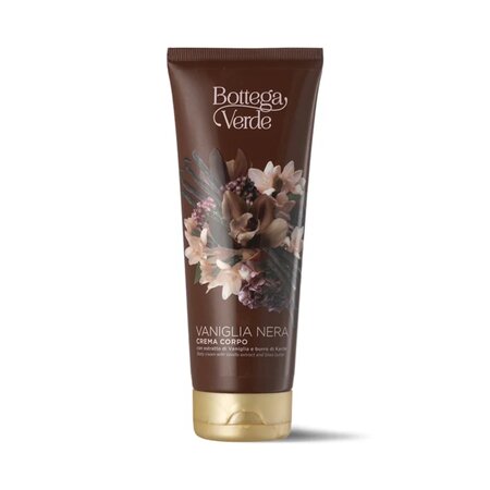 Crema de corp cu extract de vanilie neagra si unt de shea, 200 ml, Bottega Verde