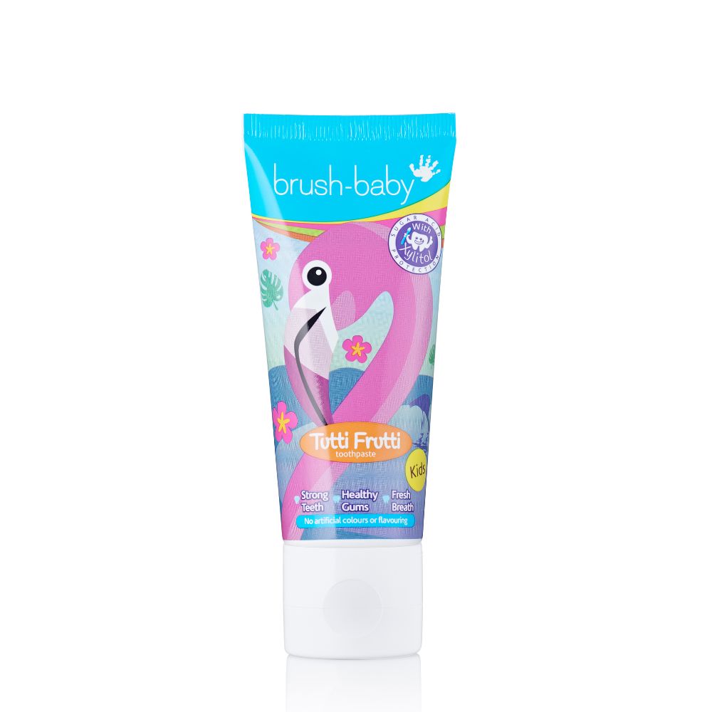 Pasta de dinti Tutti Frutti, 3-6 ani, 50 ml, Brush Baby