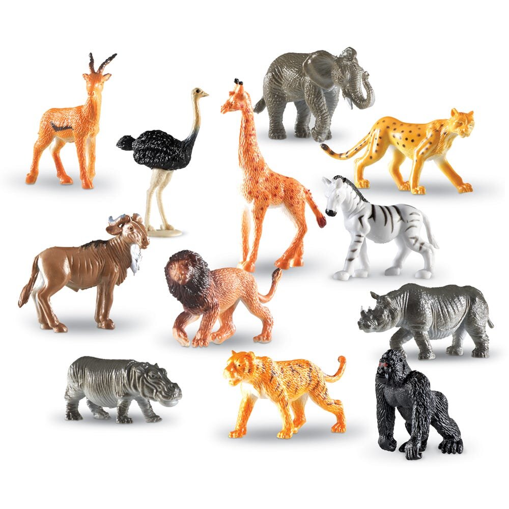 Set pentru sortat Animalute din jungla, +3 ani, Learning Resources