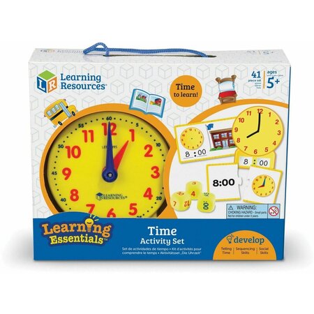 Joc educativ Invatam ceasul, +5 ani, Learning Resources 519464