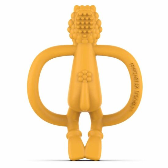 Jucarie pentru dentitie, Leu Portocaliu, Matchstick Monkey 493628