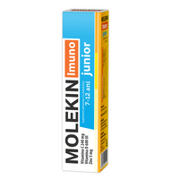 Molekin Imuno Junior, 7-12 ani, 20 comprimate efervescente, Zdrovit