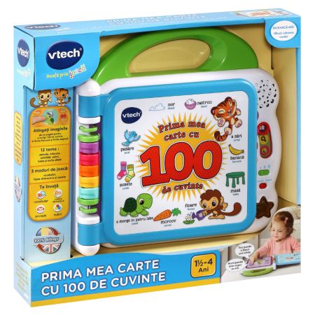 Prima mea carte cu 100 de cuvinte, 1-5 ani, Vtech Toodler 519631