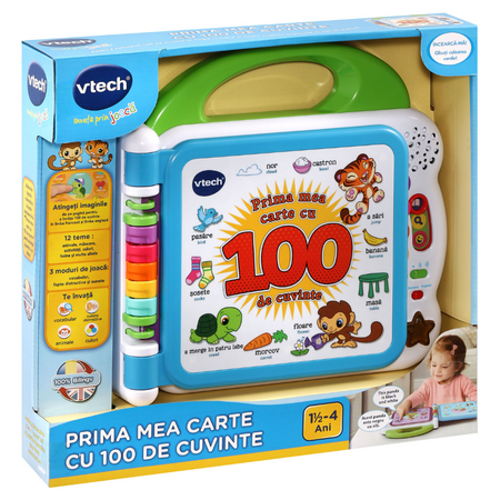 Prima mea carte cu 100 de cuvinte, 1-5 ani, Vtech Toodler 519631