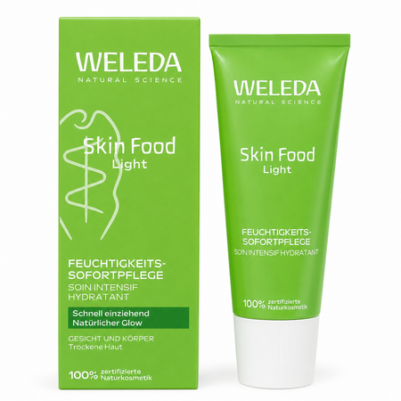 Crema hidratanta  pentru ten si corp Skin Food Light, 75 ml, Weleda