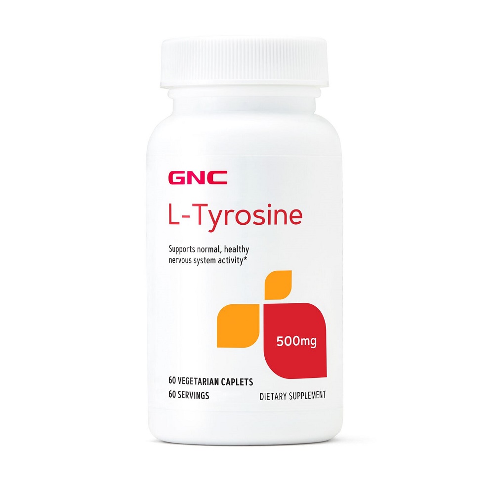 L-Tyrosine 500 mg, 60 tablete, GNC