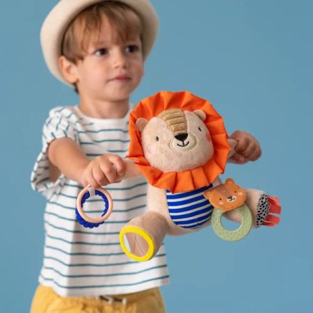 Jucarie cu Inel Gingival Harry The Lion, 0 luni+, Taf Toys 519729