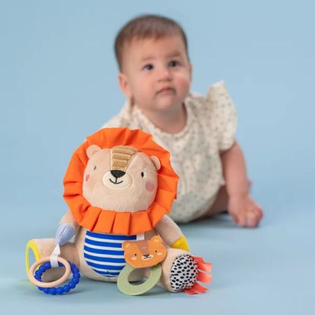 Jucarie cu Inel Gingival Harry The Lion, 0 luni+, Taf Toys 519727