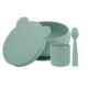 Set de hranire din silicon BWL I, River Green, Minikoioi 520253