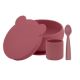 Set de hranire din silicon BWL I, Velvet Rose, Minikoioi 520266