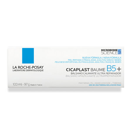 Balsam ultra-reparator calmant cu indicații multiple Cicaplast Baume B5 +, 100 ml, La Roche Posay 559635